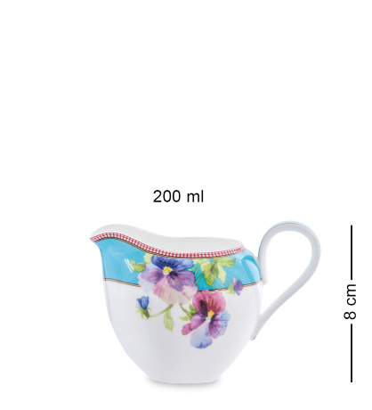 JK-116 Чайный сервиз 15 пр. на 6 перс. "Виола" (Viola Pavone)