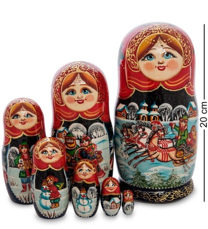 МР-25/113 Матрешка 7м "Тройка-зима"