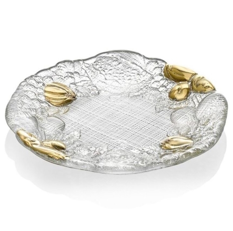 Тарелка A night in Palmira, 19 см. Gold IVV