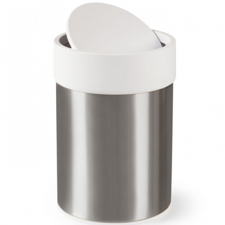 Контейнер мусорный Ensa, белый, Umbra