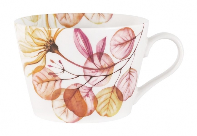 Кружка Азалия, 480 мл. бежевый, Home & Style