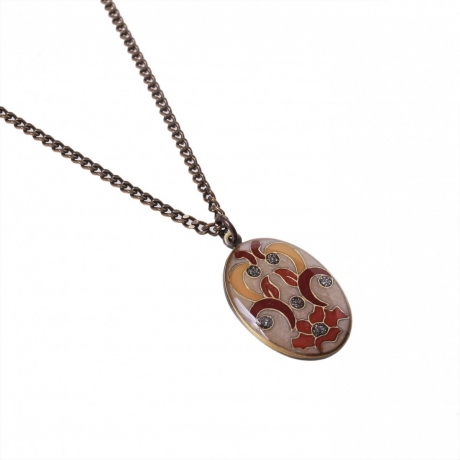 Колье B74963-3D BR Clara Bijoux