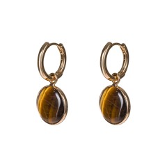 Серьги TIGER EYE