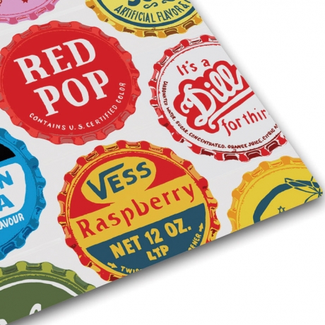 Доска для готовки и защиты рабочей поверхности Bottle tops