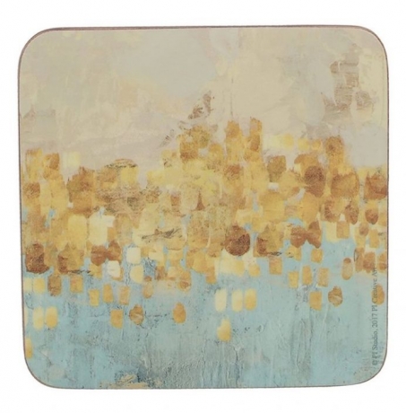 Набор из 6 подставок, 10,5x10,5 см. Gold Reflec Creative Tops