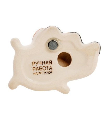 ГЛ-524 Магнит "Собака" цв. (Гжельский фарфор)