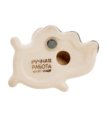 ГЛ-524 Магнит &quot;Собака&quot; цв. (Гжельский фарфор)