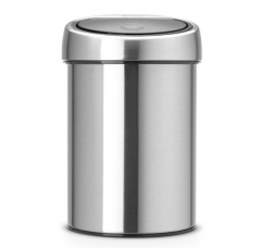 Мусорный бак Brabantia Touch Bin (3л), Стальной матовый (FPP) Brabantia