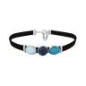 Чокер madre azul/pearl sodalite/opaline Possebon