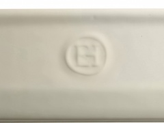 Форма для запекания, лазаньи Emile Henry прямоугольная средняя, 36x23 см, крем