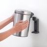 Мусорный бак newIcon настенный (3л), Стальной матовый Brabantia