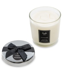 KV-09 Свеча в стекле с крышкой "Кактус и шалфей"