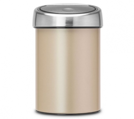 Мусорный бак Touch Bin (3 л), Шампань Brabantia