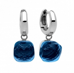 Серьги Firenze Dark Blue 300195 BL/S Qudo