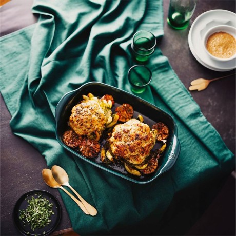 Форма для запекания прямоугольная, 36x23 см, цвет: кедр, Emile Henry