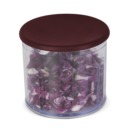 Блендер электрический, 6 в 1, Leonardo, матовый бордо Berlinger Haus