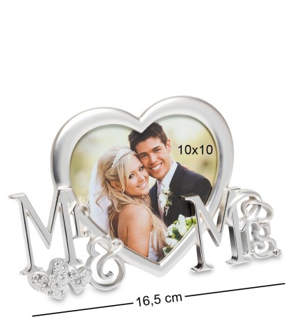 CHK-112 Фоторамка "Мистер и Миссис" (фото 10х10)