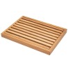 Доска для хлеба дубовая со съёмной решёткой, 37x27x3 см. кор. Uneca