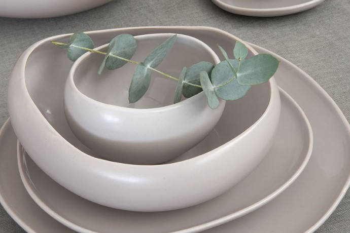 Салатник Organica, зелёный, 22 см. 1,5 л. Easy Life