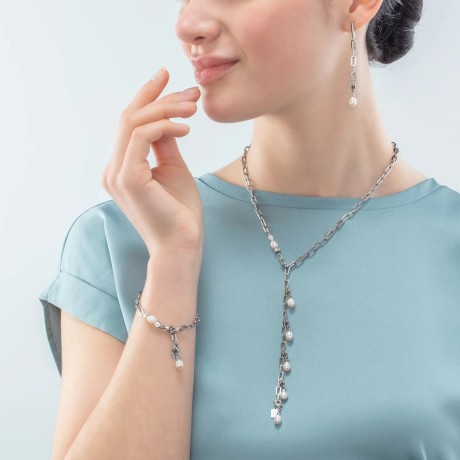 Браслет White-Silver 1112/30-1417 Coeur de Lion