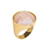 Кольцо quartz rose 18.5 мм. K1155.9/18.5 R/G Possebon