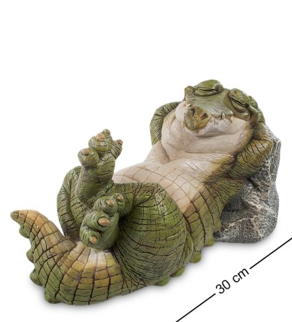 CD-7111-LC Фигура бол. Крокодил "Релакс" (Sealmark)