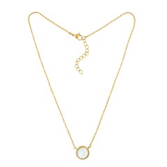 Колье Сфера SHELL WHITE Fiore Luna