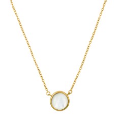 Колье Сфера SHELL WHITE Fiore Luna