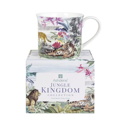 Кружка, 260 мл. Jungle Kingdom Big Cats ASHDENE