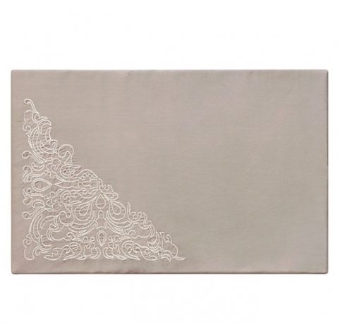 Пододеяльник "CASTELLO", сатин, 150х210 см. серо-бежевый, BOVI