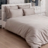 Пододеяльник "CASTELLO", сатин, 150х210 см. серо-бежевый, BOVI