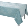 Скатерть с покрытием, 175х320 см. 85% хлопок/15% акрил, голубая, SYRACUSE Le Jacquard Francais