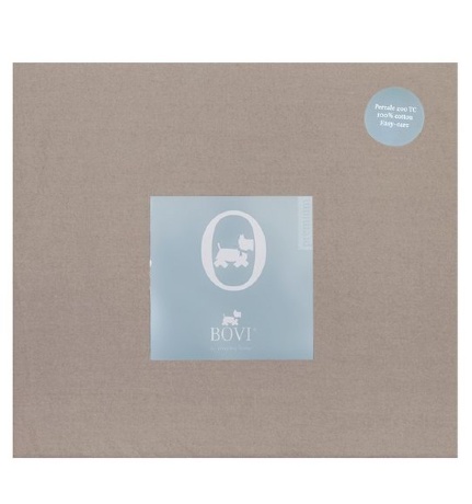 Простыня прямая (PB), перкаль, 240x280см. бронзовый, BOVI