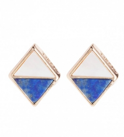 Пусеты *AP3711.3 BL Fiore Luna