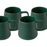 Набор из 4-х кружек Blend Sala, тёмно-зеленый, 0,375 л. Maxwell & Williams