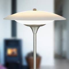 Напольный светильник BARONI, 46х150 см. опал/стекло, Halo Design