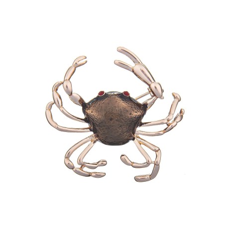 Брошь Краб