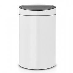 Мусорный бак Touch Bin New (40 л), Белый Brabantia
