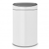 Мусорный бак Touch Bin New (40 л), Белый Brabantia