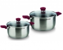 Набор 4 предмета (кастрюли 20, 24) Strike Rondell (ST)