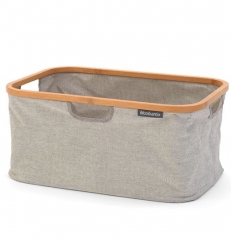 Складная корзина для белья (40 л), Серый Brabantia
