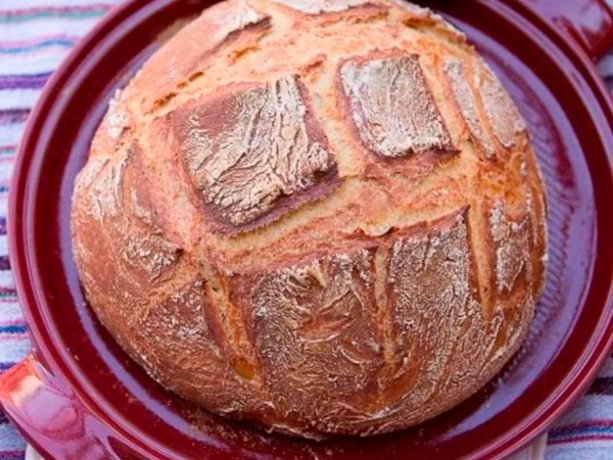 Набор "Хлебопечь", керамическая, Emile Henry, красный