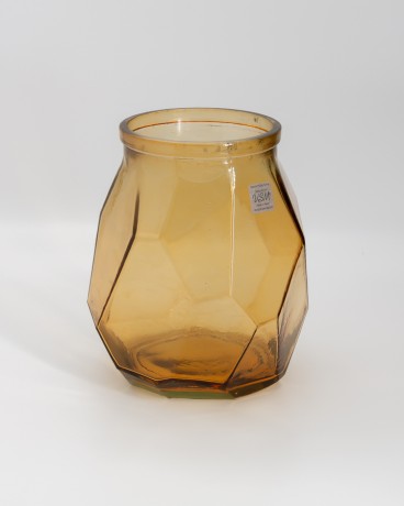 Ваза Origami, светло-коричневая, 19 см. SAN MIGUEL