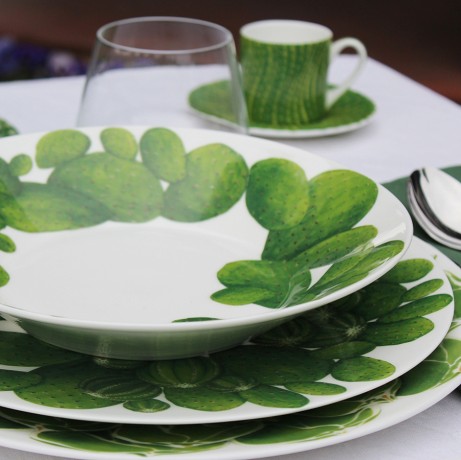 Тарелка суповая, 24 см, CACTUS Taitu