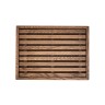 Доска для хлеба дубовая со съёмной решёткой, 37x27x3 см. Uneca