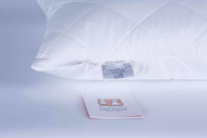 Подушка KINDER 95C° GRASS мягкая 50х68 см. белый