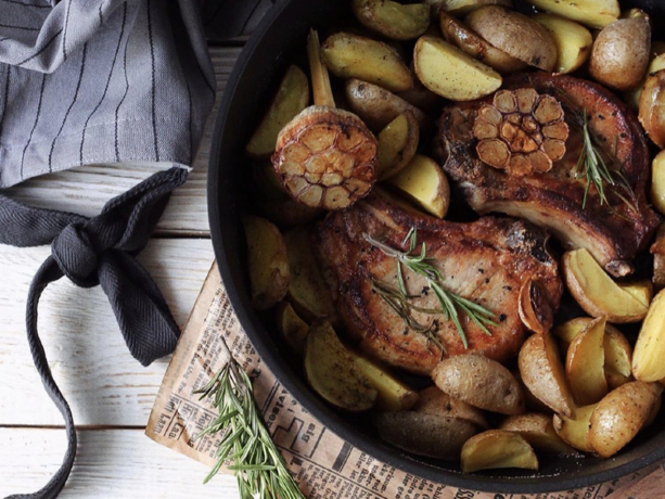 Сковорода индукционная высокая со съемной ручкой, 20х7 см. Gastrolux