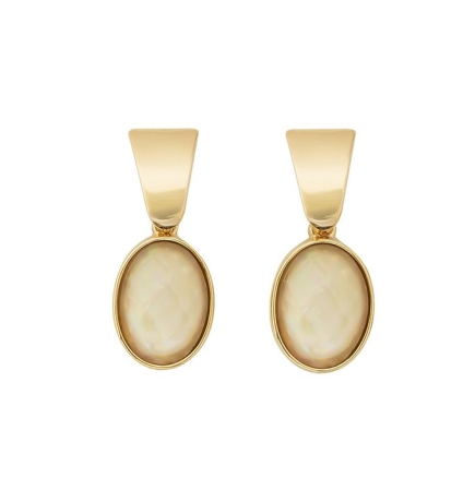 Серьги nautilus A9163.12 BW/G Possebon