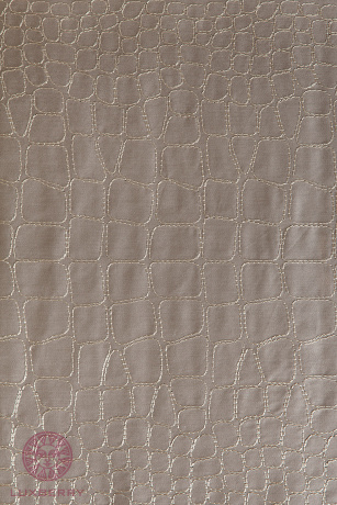 Комплект постельного белья "КРОКОДИЛ" BOVI сатин, мокко, евро