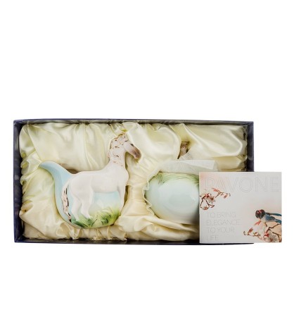 FM-75/ 2 Набор сахарница и молочник "Лошадь" (Pavone)